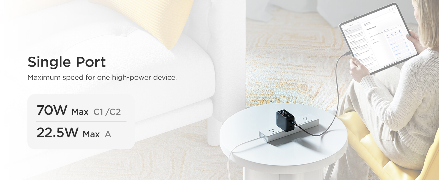 fast charging block