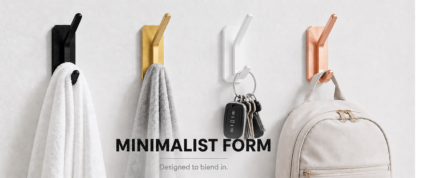 Heavy Duty Adhesive Wall Hooks
