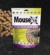 EcoClear Products 620200-6D MouseX All-Natural Non-Toxic Humane Mouse Killer Pellets, 8 oz. Bag