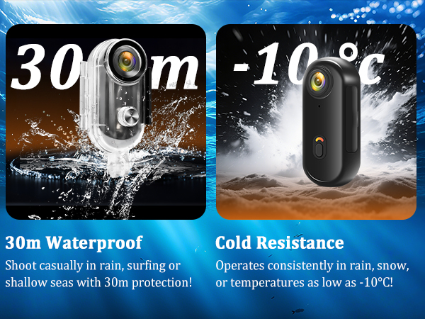 Action Camera 4K,2025 Upgrade Body Cam WiFi POV Camera,Mini Camera,Small Camera,Vlog Camera