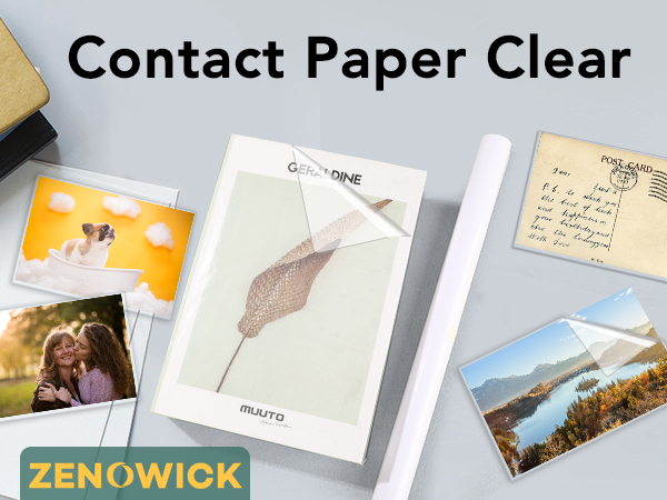 Clear Contact Paper
