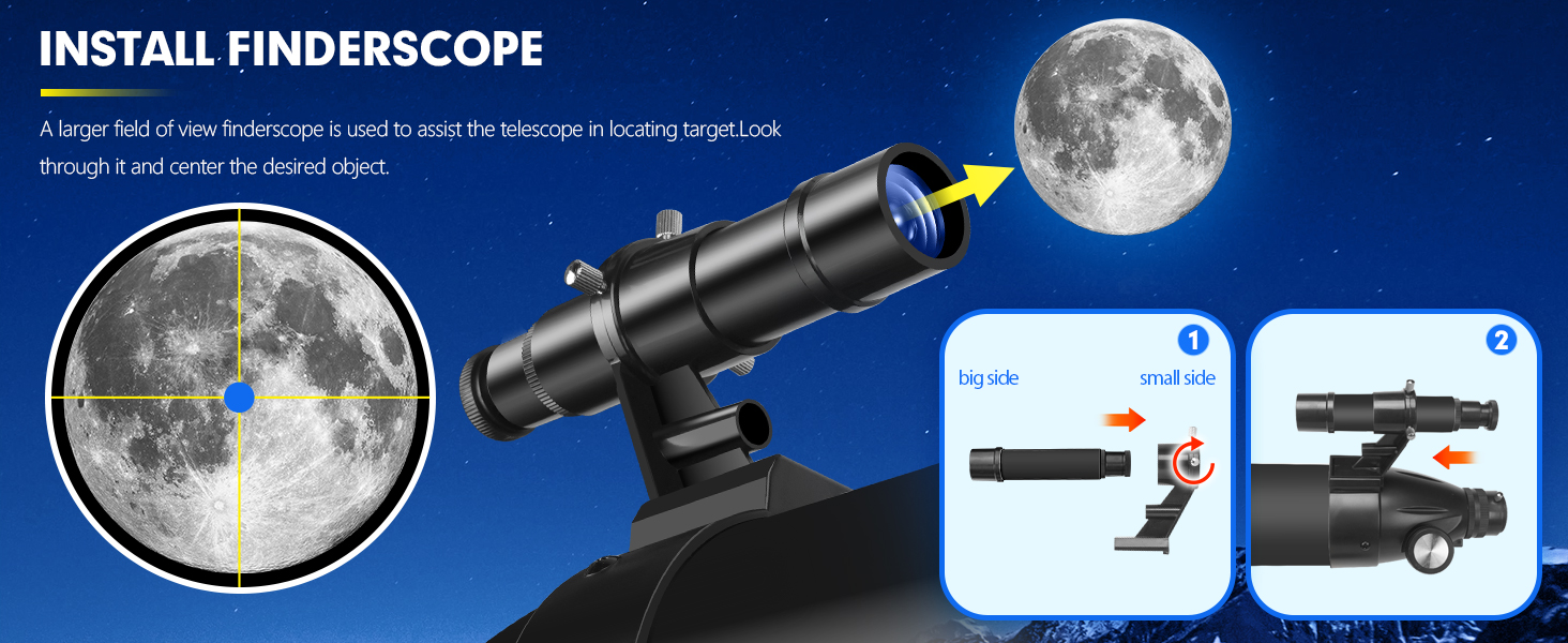 Install Finderscope