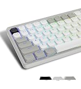 Low Profile Keycaps - Shine Through Keycaps, Keyboard Keycaps, Keycaps 75 Percent PBT Keycaps, Fu...