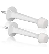 KOVOSCH 2 Pack Solid Rigid Door Stops - Heavy Duty Door Stoppers Wall Protector with Soft Rubber ...