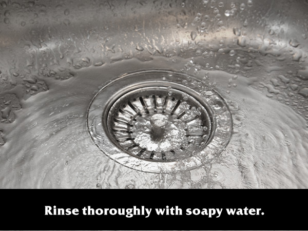 Perfect Sink cleaner polish stainless steel porcelain scratch remover stain water spot shine