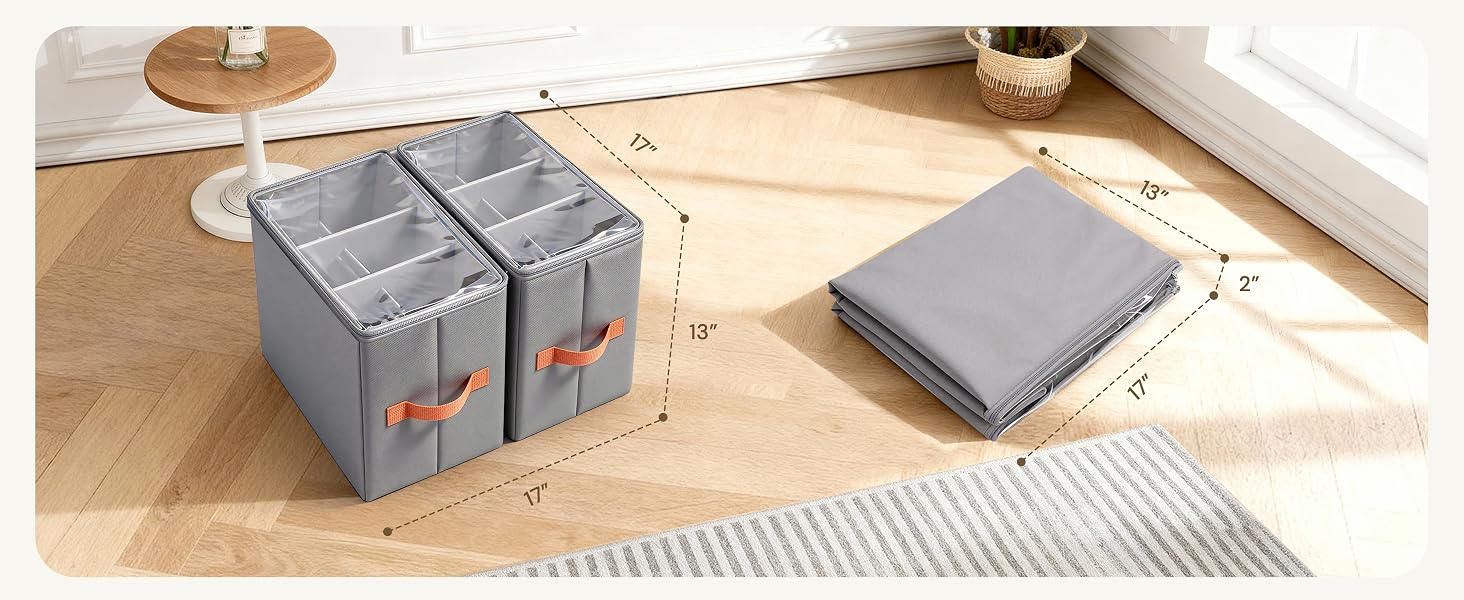 foldable shoe organizer with clear cover