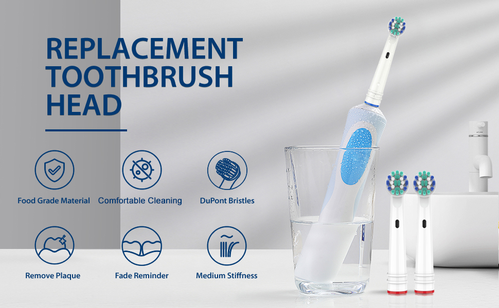 electric toothbrush replacement heads