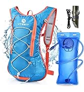 UTEBIT Kids Hydration Backpack, Lightweight Hydration Pack with 1.5L Water Bladder, Insulated BPA...