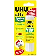 UHU Stic Envelope Sealer Glue Stick (0.74oz): No Lick, Fast-Drying Adhesive for 1,000+ Envelopes ...