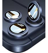 UltraGlass UNBREAK TOP 9H+ Glass for iPhone 17 Pro Max/17 Pro Camera Protector [NO.1 Military Gra...