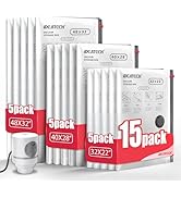IDEATECH 15Pack Vacuum Storage Bags with Electric Pump, Jumbo Vacuum Seal Bags for Clothing, Bedd...
