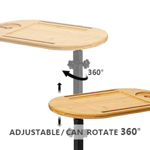 Bamboo bath tray