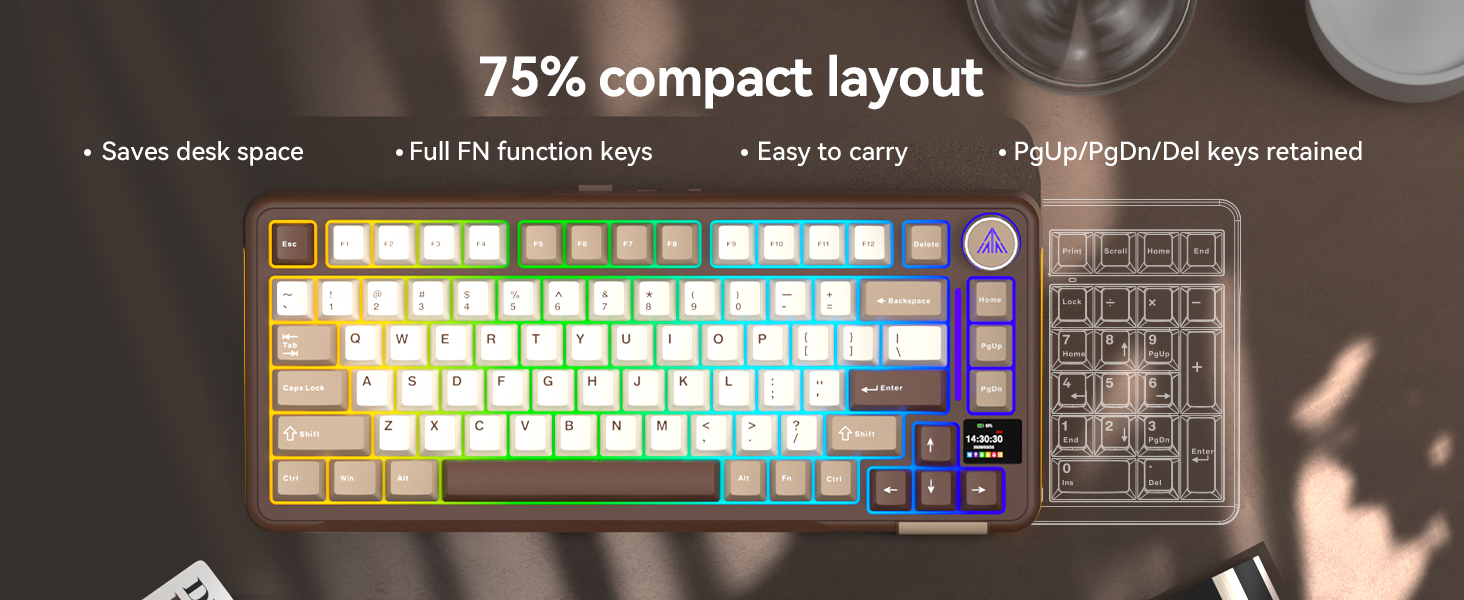 SOLAKAKA a75pro keyboard
