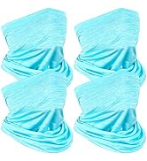 Achiou Neck Gaiter Face Mask Scarf Dust Sun Protection Cool Lightweight Windproof, Breathable Fis...