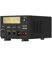 Universal Compact Bench Power Supply- 30 Amp Regulated Home Lab Benchtop AC-to-DC Converter 13.8 ...