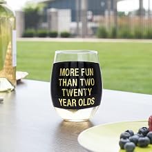 funny wine glass