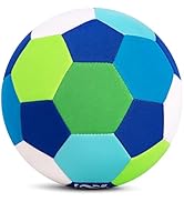 Indoor Soccer Ball Size 4 – Soft, Safe & Silent Sport Toy Ball for Indoor and Yard Play – Colorfu...