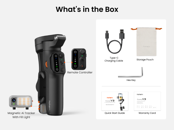 hohem isteady v3 gimbal stabilizer