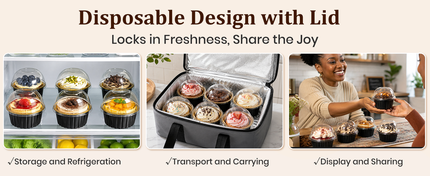 Mini Cake Pans with Lids