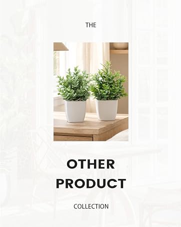 Der Rose Fake Artificial Faux Plants for Home Office Farmhouse Bathroom Decor Indoor