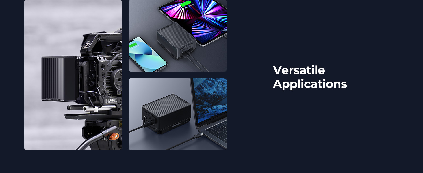 multi port v mount battery