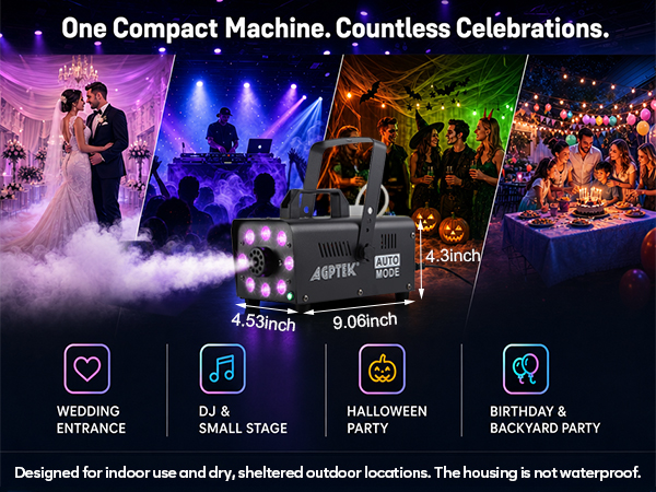Compact Size, Big Parties