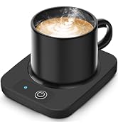 Azyh Mug Warmer for Coffee, Smart Candle Warmer, Electric Coffee Warmer with Aluminum Metal Panel...