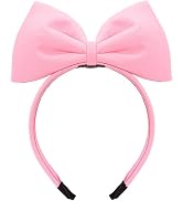 1Pc Sweet Pink Halloween Bow Headband Bowknot Hair Hoops Bands Headpiece Hairband for Women and G...