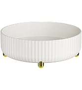 360° Rotating Storage Tray, 11.02 inches in Diameter, Cosmetics and Perfume Organizer, Desktop St...