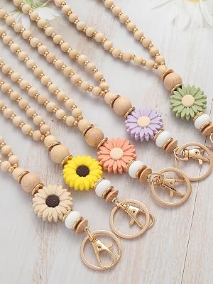 Wood teacher lanyard profesor nurse gift teacher gift mother id batch