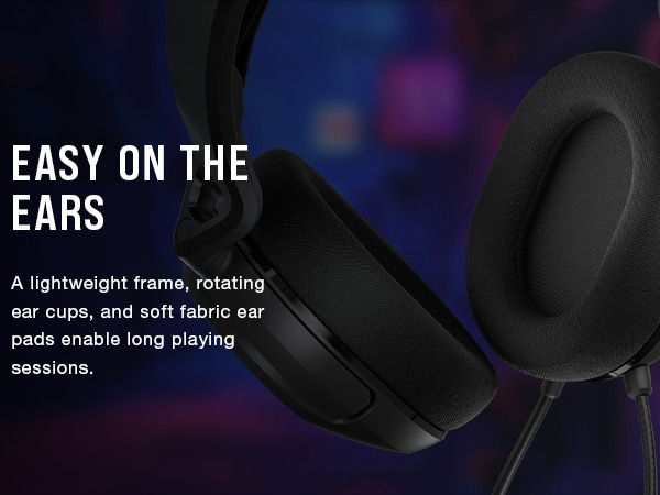 lightweight Headset, gaming headset, MULTIPLATFORM GAMING HEADSET