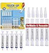 Slobproof Refillable Touch-Up Paint Pen, Mess-Free, Reusable Wall Paint Repair Tool, Precise Appl...