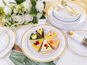 gold plates