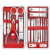 Cute Manicure Set for Women,Nail Clipper Grooming Kit for Teen Girls, Girlfriend, Wife, Mom,Small...