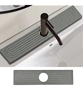 Stargaz Faucet Mat for Kitchen Sink Diatomaceous Earth Faucet Splash Guard, Stone Quick Dry Sink ...