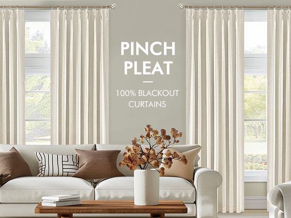 pinch pleat