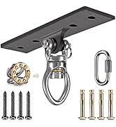 Dolibest Heavy Duty Swing Hanger, Swing Set Accessorie with Carabiner for Indoor Outdoor Playgrou...