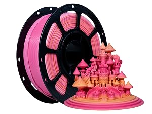 iBOSS PLA Plus Filament 1.75mm Silk PLA+ Dual Color 3D Printer Filament Blue Red Filament