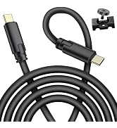 Jelanry Camera Tether Cable USB C to USB C Dual Straight Head, for Power Delivery, 5Gbps Data Tra...
