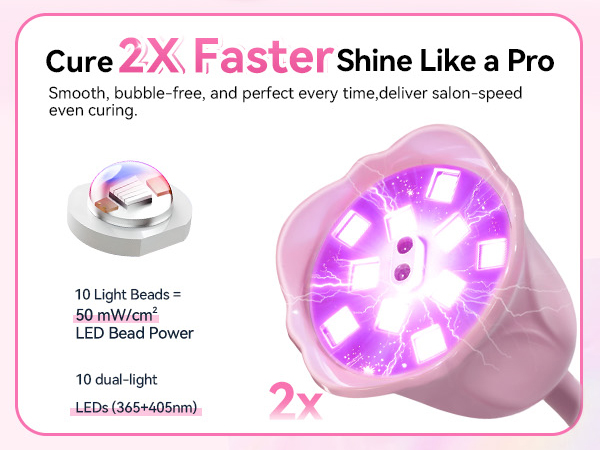 cordless uv led nail lamp led nail light for gel nails