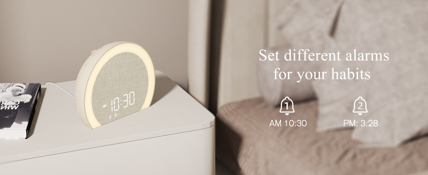 usb charging alarm clock
