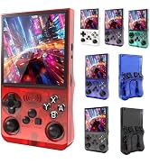 GAMINJA Handheld Game Console, 4" IPS Screen Retro Gaming Console,Support Download Massive Games ...
