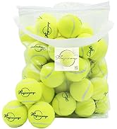 Magicorange Tennis Balls, 60 Pack Advanced Training Tennis Balls Practice Ball, Pet Dog Playing B...