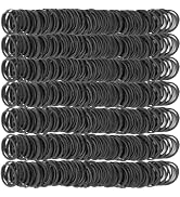 Foshine Rubber Bands black small mini elastic band 1200pcs rubber band rubber bands office suppli...