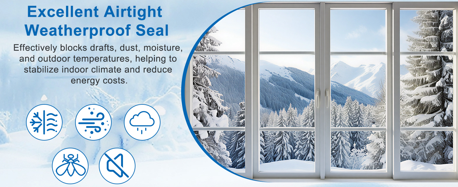 Excellent Airtight Weatherproof Seal