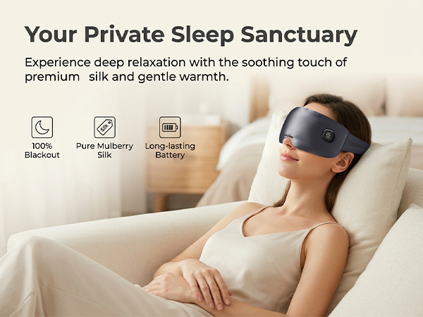 heated eye mask