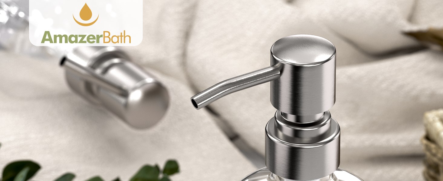 Hand Soap Dispenser glass soap dispenser with pump soap dispenser Dish Soap Dispenser for Kitchen