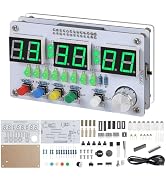 IS Clock Soldering Kit, 6-Bits Digital Clock Solder Practice Kit DIY Countdow/up 24-Hour Alarm Cl...