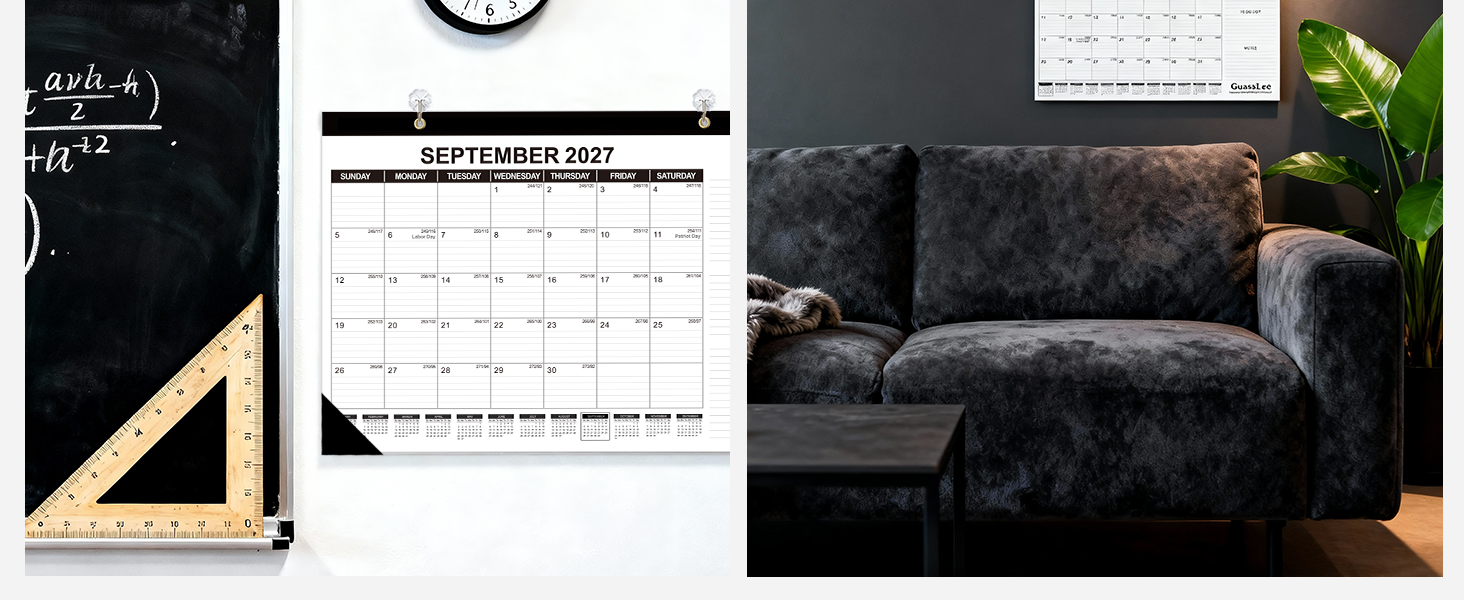 desk calendar