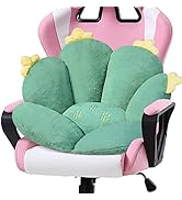 Ditucu Cute Cat Paw Cushion Cactus Gaming Chair Cushion Comfy Kawaii Seat Cushions 29 x 23 inch L...